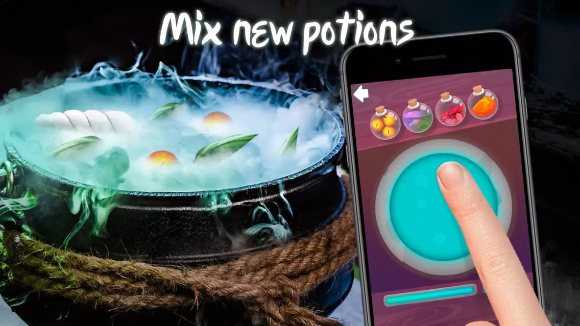 Cooking magic: witch cocktail Ekran Görüntüleri