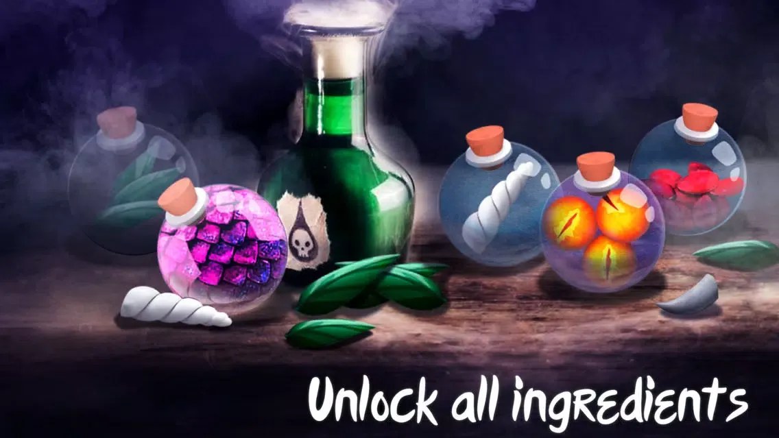 Cooking magic: witch cocktail Ekran Görüntüleri