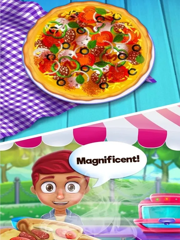 Ảnh chụp màn hình của Pizza Maker: Shop Cooking Game iPad 