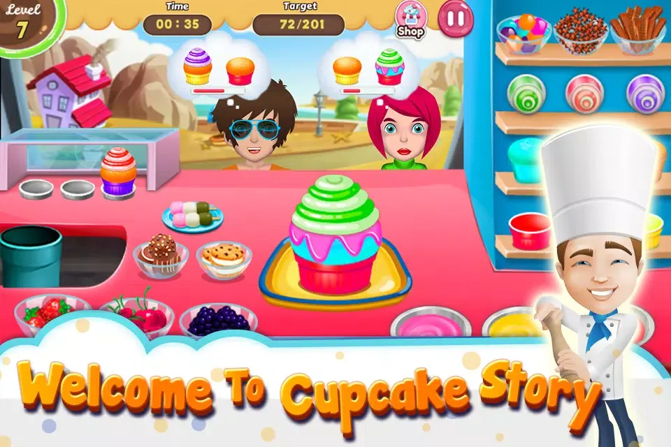 Capturas de pantalla de Cooking Story Cupcake