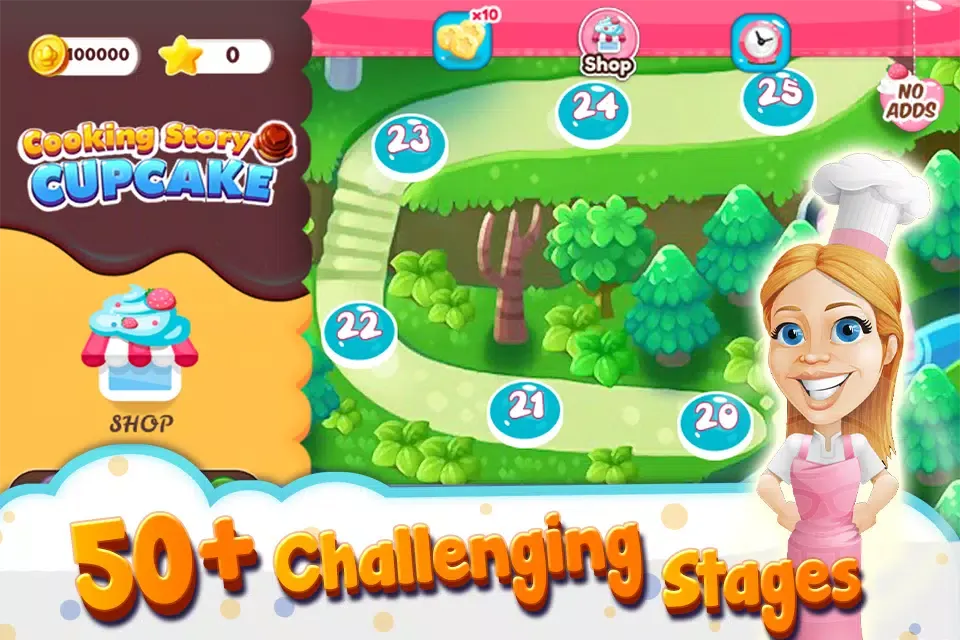 Capturas de pantalla de Cooking Story Cupcake