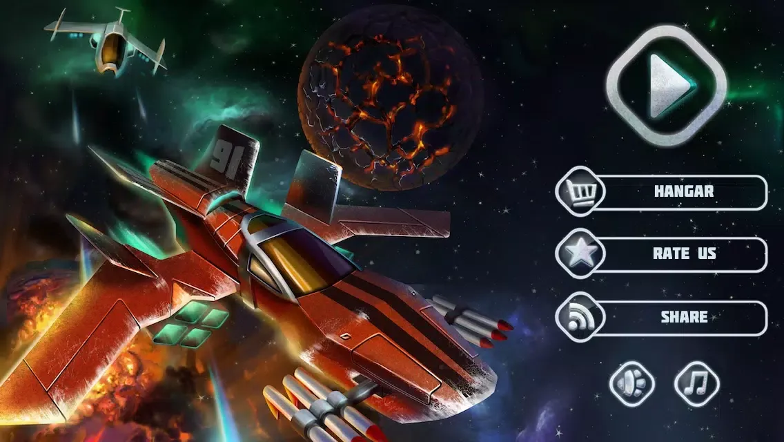 Galaxy Warfare Free - space shooter Screenshots