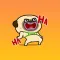Cool Dog Animated Stickers