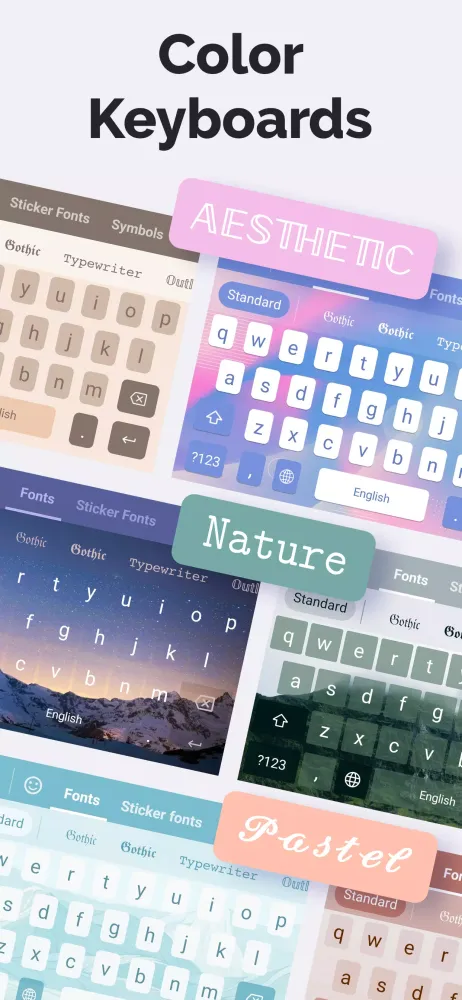 Fonts Art 스크린샷