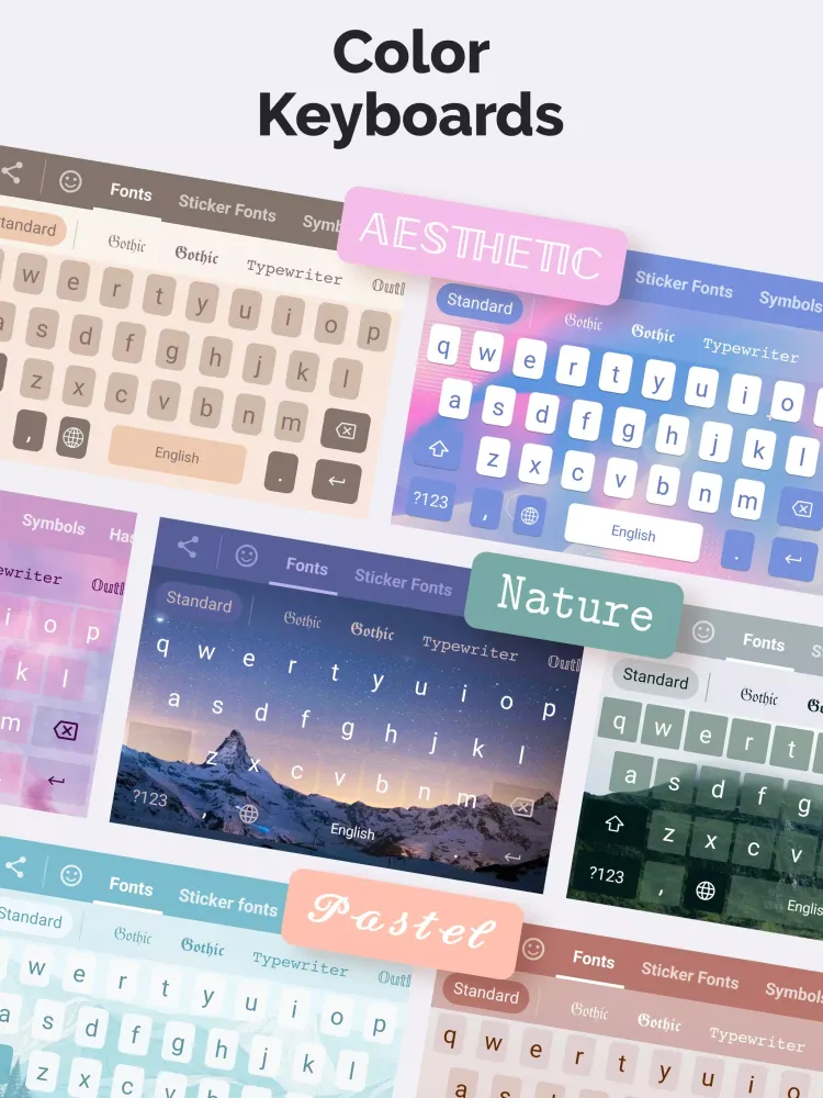 Fonts Art 스크린샷