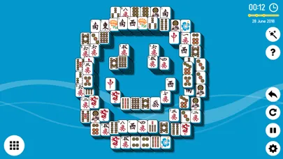 Capturas de tela do Online Mahjong Solitaire