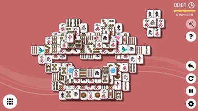 Capturas de tela do Online Mahjong Solitaire