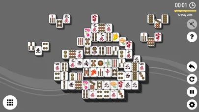 Capturas de tela do Online Mahjong Solitaire