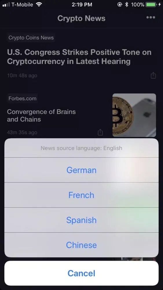 ECN Crypto - News & Prices应用截图