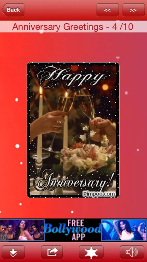 Captures d'écran de Anniversary Greeting Cards
