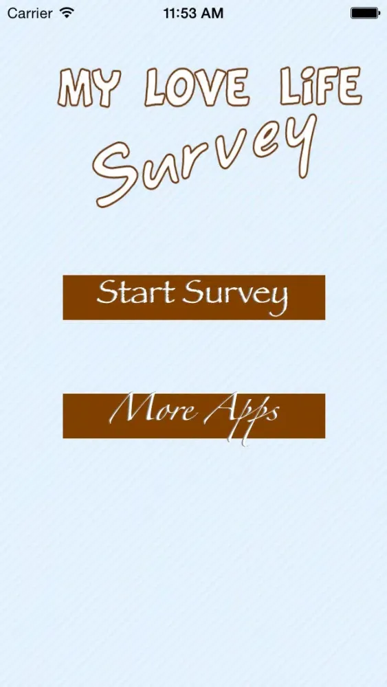 Скриншоты My Love Life Survey