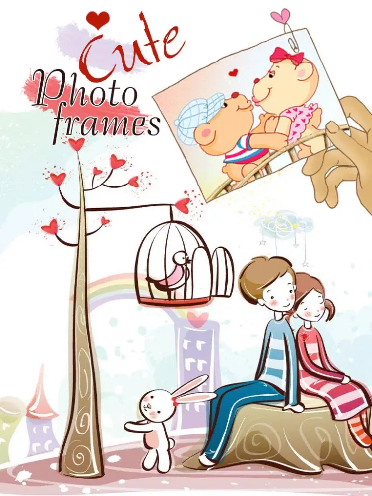 Cute Photo Frames iPad 应用截图