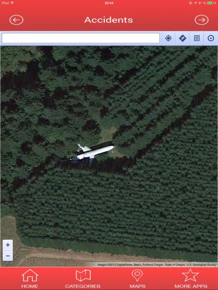 Cool Locations on Google Maps Lite iPad  Ekran Görüntüleri