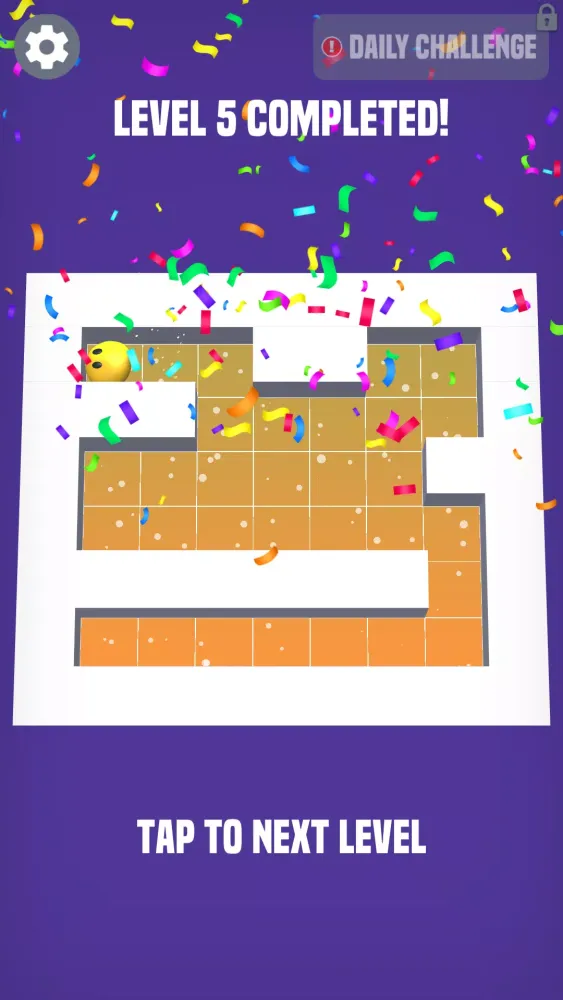 Tangkapan layar Color Ball: Paint A Maze!