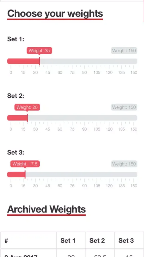 Ảnh chụp màn hình của OxGym