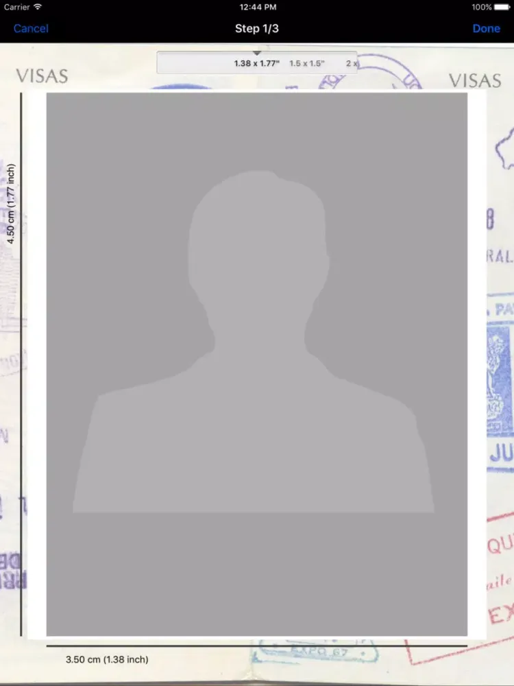 Capturas de pantalla de Cool Passport Photo 護照相 iPad 