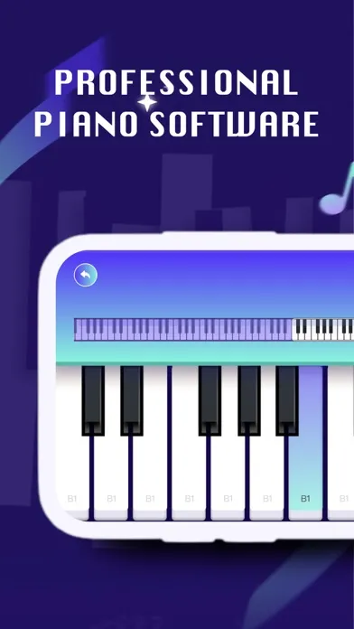 Captures d'écran de Piano App- Piano Keyboard