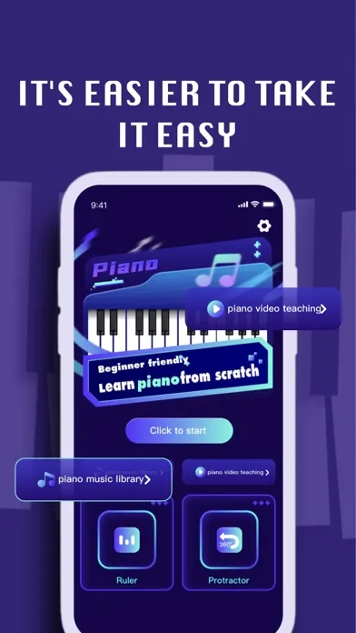 Captures d'écran de Piano App- Piano Keyboard