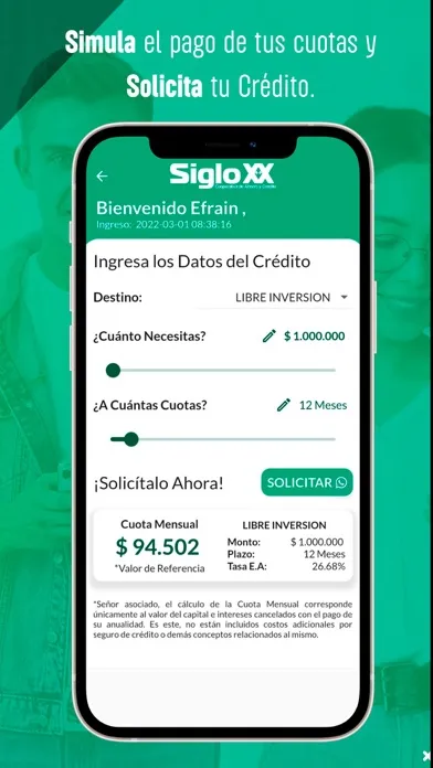 Cooperativa Siglo XX স্ক্রিনশট