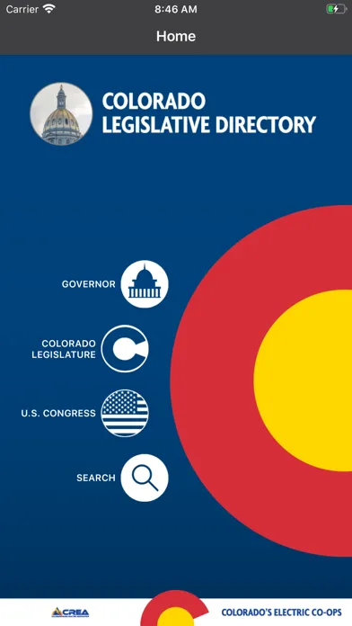 Скриншоты Colorado Legislative Directory