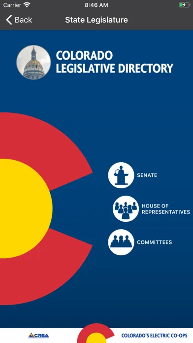 Скриншоты Colorado Legislative Directory