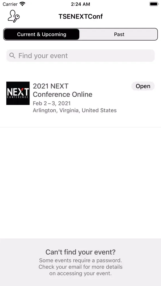 TSE NEXT Conf स्क्रीनशॉट