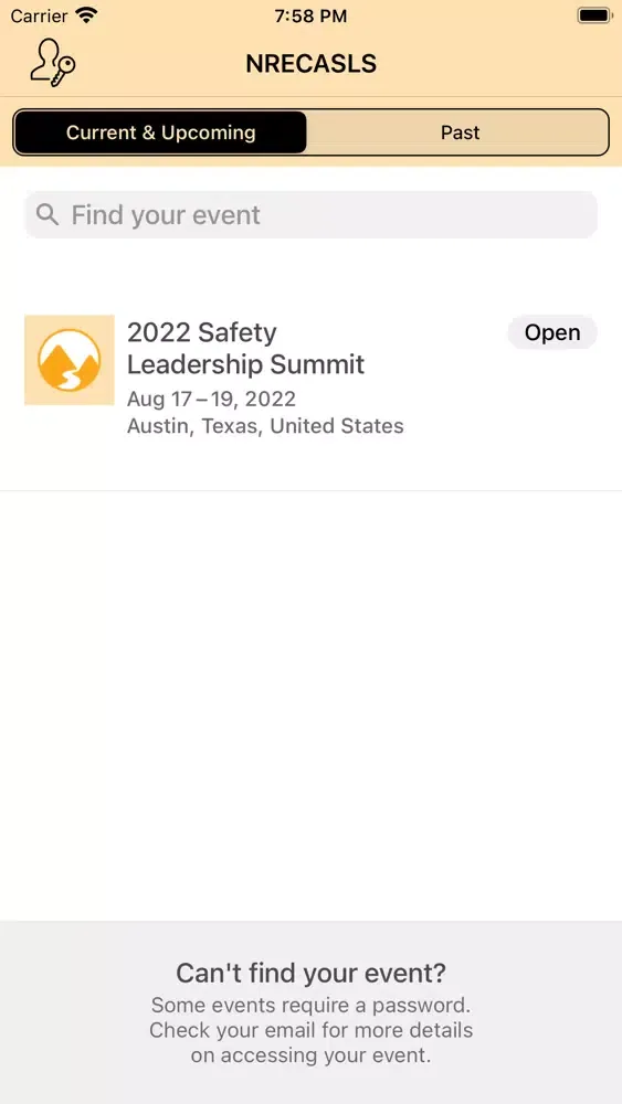 Captures d'écran de NRECA Safety Leadership Summit