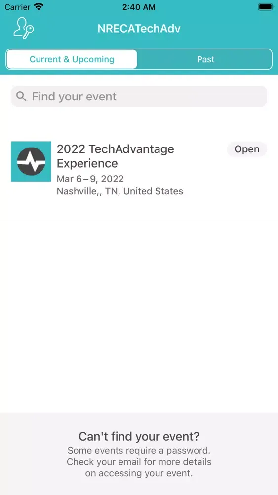 Capturas de pantalla de NRECA TechAdvantage Experience