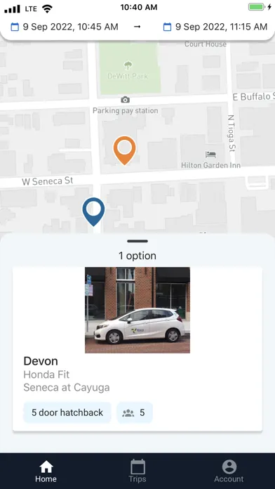 Engage Car Sharing应用截图