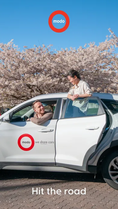 Screenshot di Modo Carshare