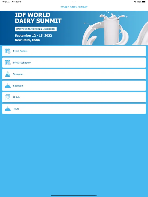 Capturas de pantalla de IDFWDS 2022 iPad 