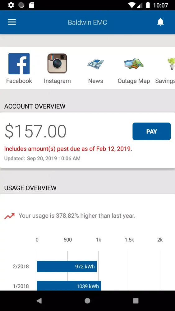 Baldwin EMC Screenshots