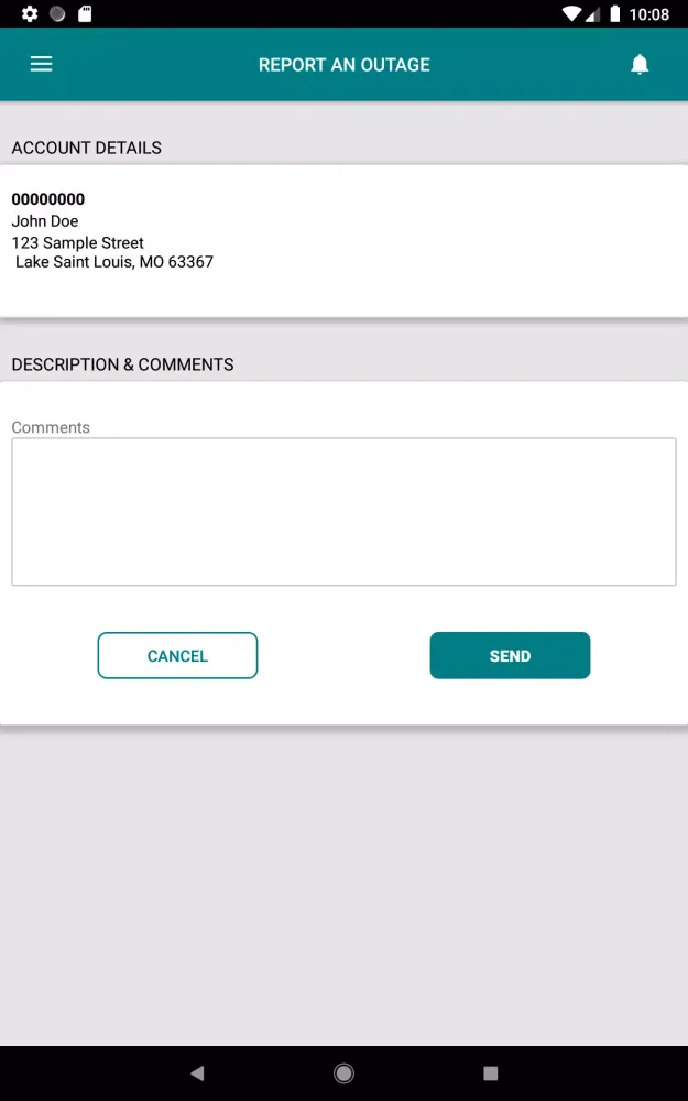 ภาพหน้าจอของ CoServ