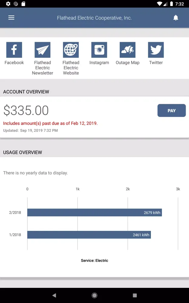 Flathead Electric Cooperative Screenshots