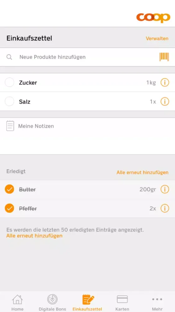 تصاویر Coop App