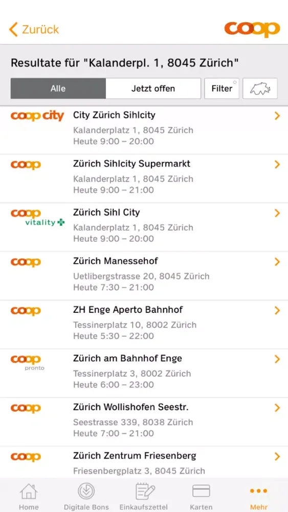 تصاویر Coop App