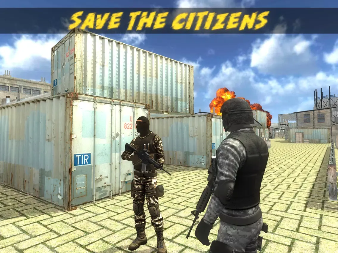 Crime City Cops: Terrorist Ops iPad  Ekran Görüntüleri
