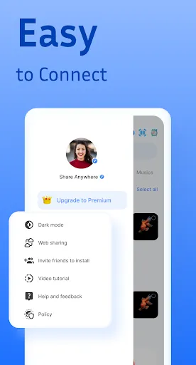 Share - File Transfer, Connect سکرین شاٹس