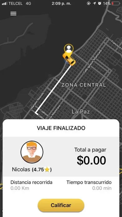 ภาพหน้าจอของ beeltaxi