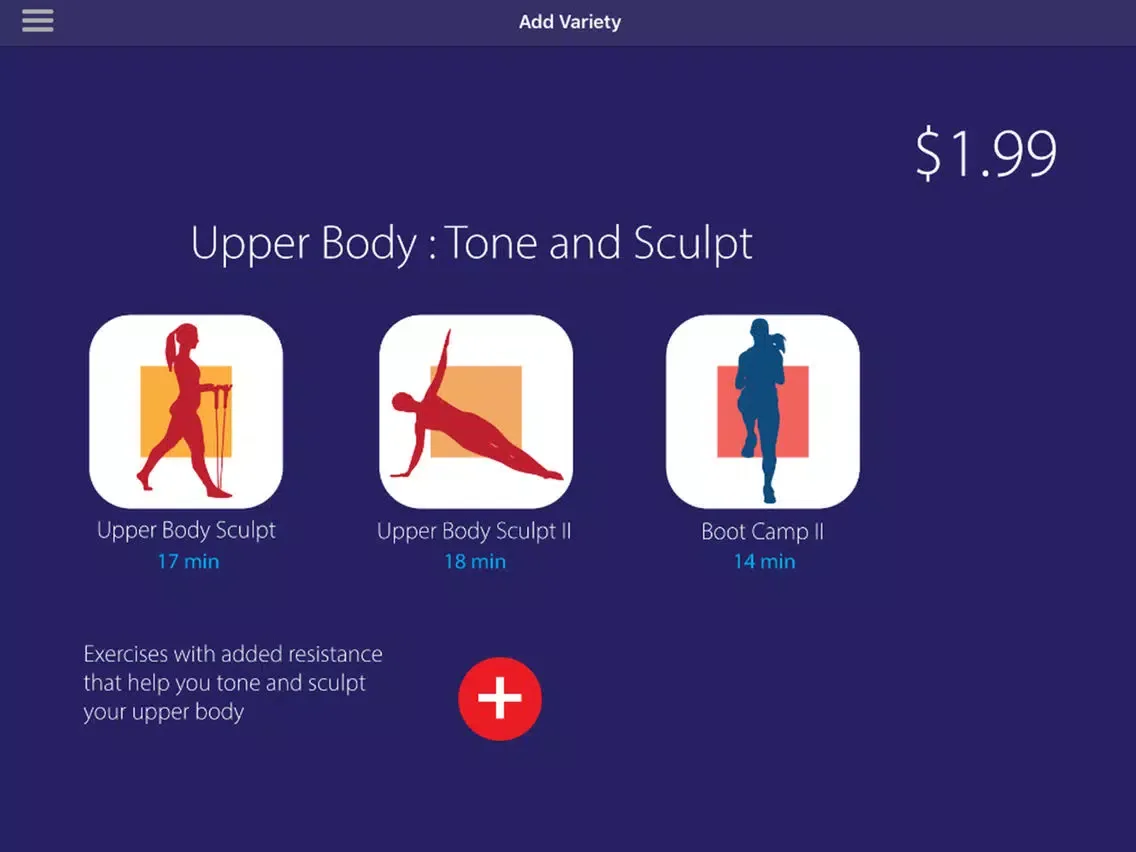 تصاویر CORE Fitness - Health Exercise Videos iPad 