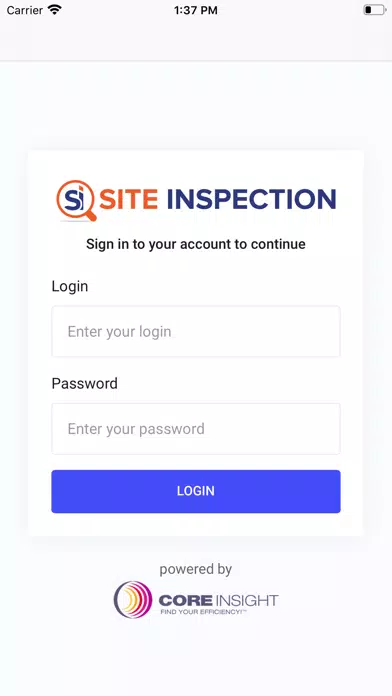 CIS Site Inspection Ekran Görüntüleri