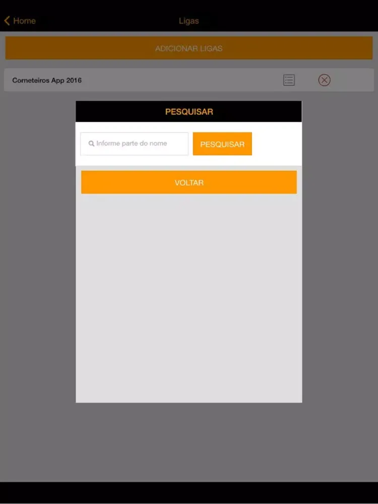 Parciais Cartoleiros iPad  سکرین شاٹس