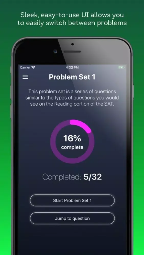 Reading Practice for PSAT/SAT 스크린샷