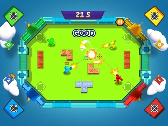 Cannon Fight Hero iPad  स्क्रीनशॉट