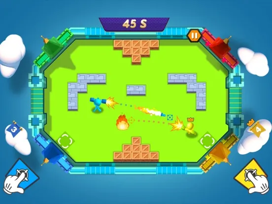 Cannon Fight Hero iPad  स्क्रीनशॉट