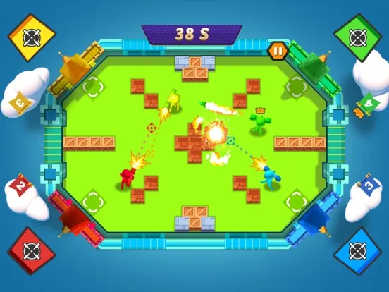 Cannon Fight Hero iPad  स्क्रीनशॉट