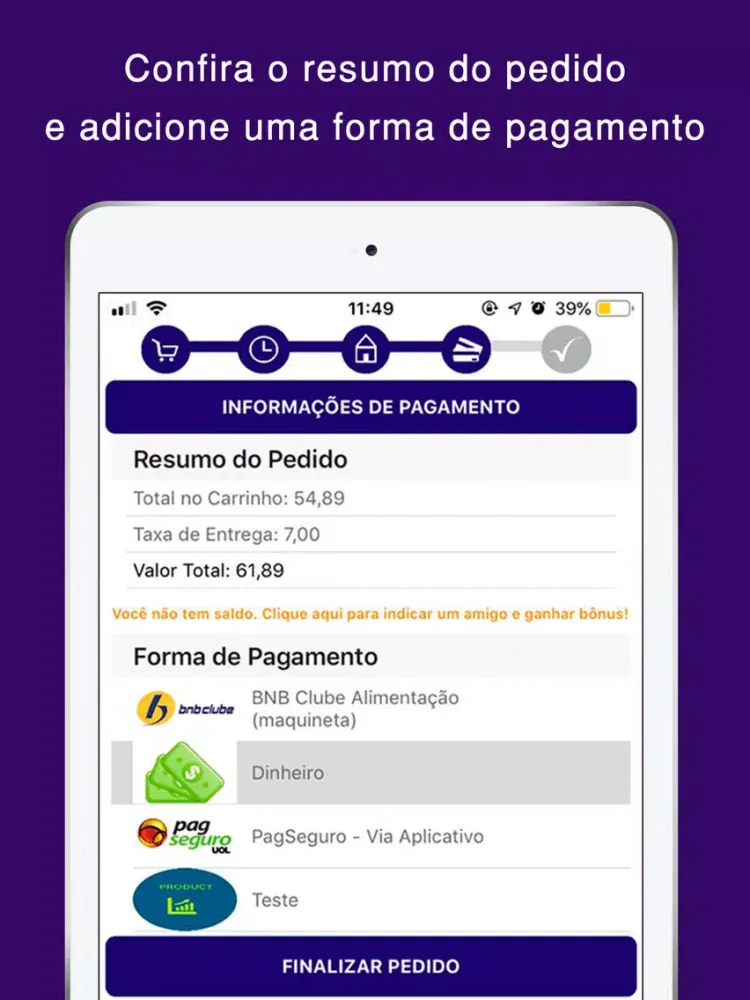 Capturas de pantalla de Supermercados Paranaíba iPad 