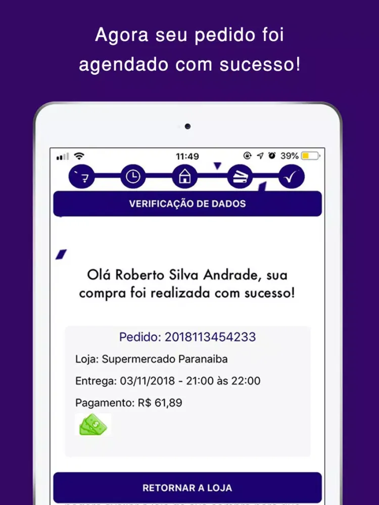 Capturas de pantalla de Supermercados Paranaíba iPad 