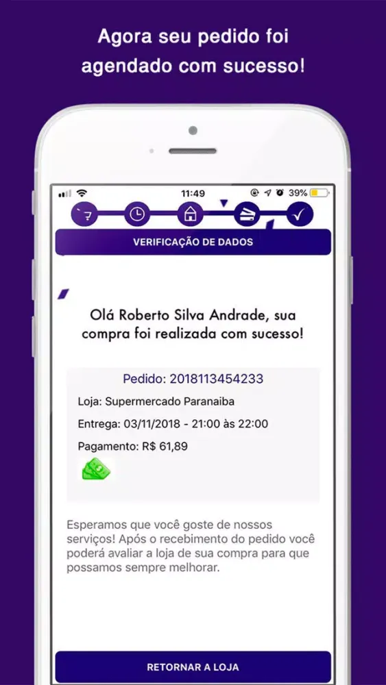 Capturas de pantalla de Supermercados Paranaíba