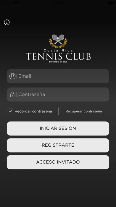 Zrzuty ekranu Costa Rica Tennis Club